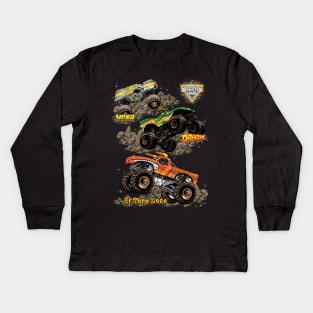 The Three of Fighter Kids Long Sleeve T-Shirt